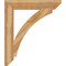 Ekena Millwork Thorton Slat Rough Sawn Bracket, Western Red Cedar, 6"W x 38"D x 44"H BKT06X38X44THR06RWR - alternate 3